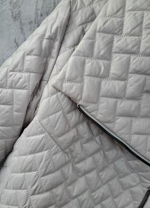 Женская демисезонная стеганая куртка, tiara, фабричное качество10 фото