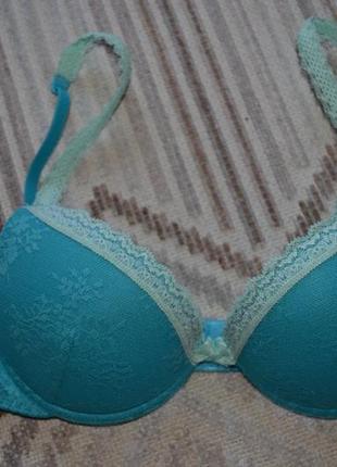 Кружевной бюстгальтер из мега пуш апом intimissi 80в / посмотрите замеры/