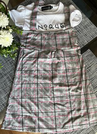 Дитячий шкільний сарафан