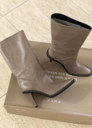 Сапожки эксклюзивной коллекции zara