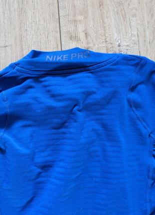 Компрессионная водолазка футболка лонгслив найк nike pro warm  размер м5 фото