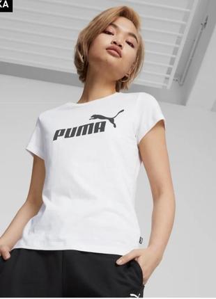 Футболка essentials logo women's tee