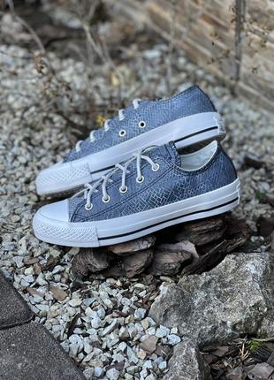 Converse chuck taylor ox кожаные оригинальные кеды кроссовки 36-36.5р.