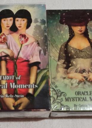 Комплект карт таро і оракул містичних моментів / tarot & oracle of mystical moments2 фото