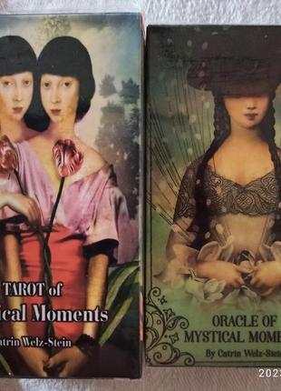 Комплект карт таро і оракул містичних моментів / tarot & oracle of mystical moments1 фото