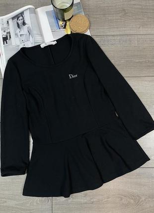 Оригинальный лонгслив dior uniform