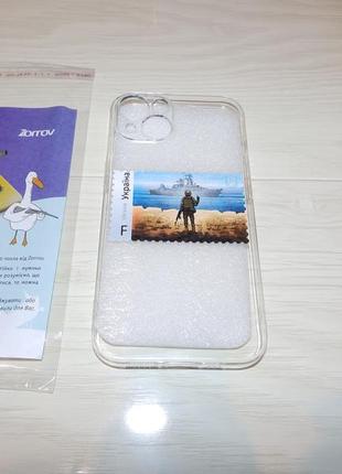 Чехол zorrov для iphone 13 (6.1 ) ukraine патриотические чехлы