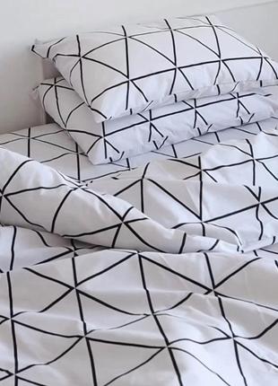 Невероятный комплект постельного белья геометрия1 фото