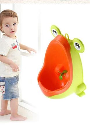 Детский писсуар для мальчика "лягушка" портативный туалет для мальчиков