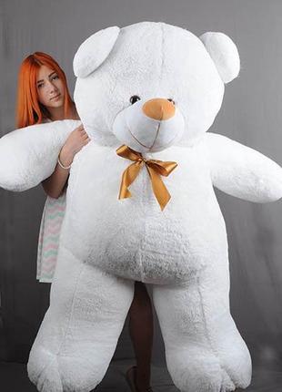 Плюшевий ведмедик 200см помаранчевий "веня" великий плюшевий ведмідь, велика м'яка іграшка плюшевий ведмедик два метр5 фото