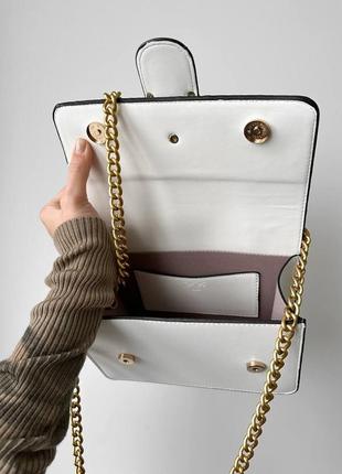 Жіноча сумка pinko classic love bag white6 фото