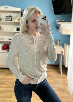 Blugirl blumarine шелковый кардиган блестящий