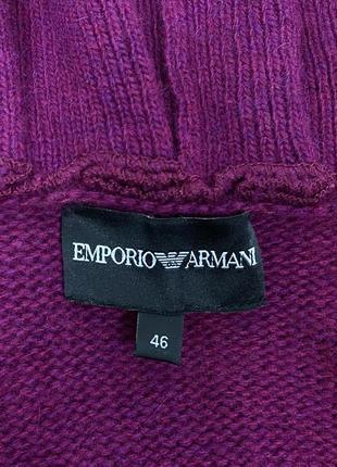 Красивая кофта кардиган из шерсти с кашемиром emporio armani3 фото