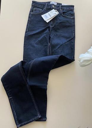 Джинси скінні zara 36 джинси з розрізами джинси на високу дівчину