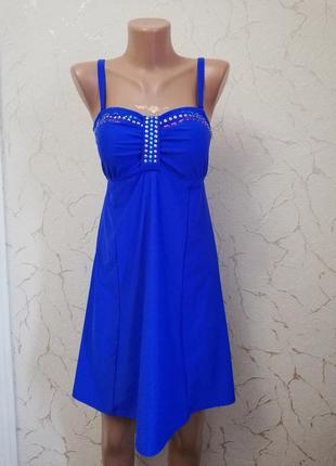 Шикарний купальник сарафан silhouette 12р.