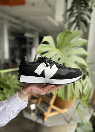Кросівки new balance 327 white/black