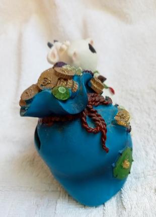 Фигурка статуэтка копилка корова