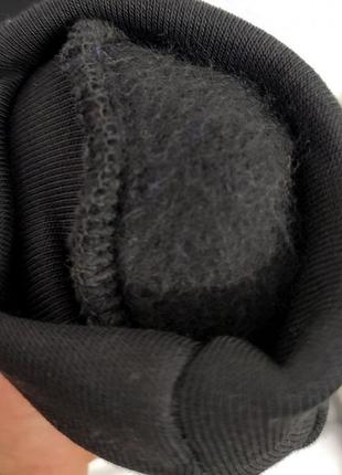 Теплі спортивні штани,  тринитка на щільному флісі,  є чорні і хакі2 фото