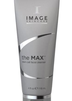 Очищающий омолаживающий гель для лица image skincare the max stem cell facial cleanser 118 мл