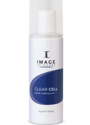 Image skincare активный салициловый тоник для жирной кожи salicylic clarifying tonic clear cell, 118ml