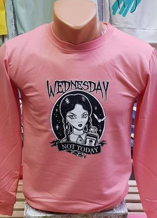 Реглан на девочку wednesday на рост от 128 до 152