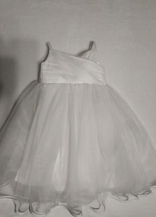 Платье белое для девочки от 1,5 -3 лет1 фото