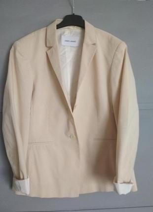 Актуальний легкий піджак у дрібну клітинку. стильний жакет. якість. кардиган. блейзер