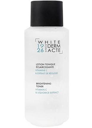 Осветляющий тоник  academie / lotion tonique éclaircissante white derm acte brightening toner1 фото