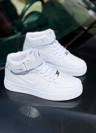 Кроссовки nike air force white hight 36-45
