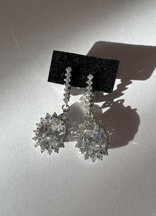 Серебряные серьги