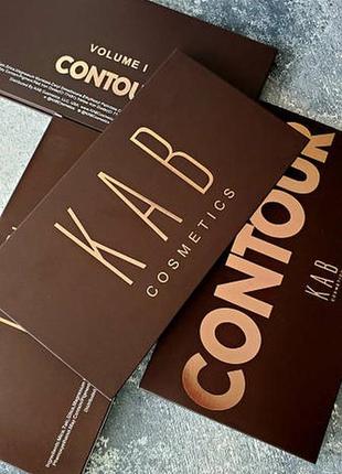 Палетка для контурирования kab cosmetics contour volume 17 фото