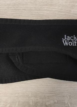 Брендовая повязка на голову jack wolfskin