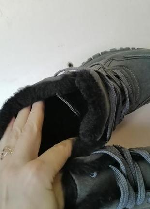Зимние кроссовки ботинки на меху зимние кроссовки ботинки на меху6 фото