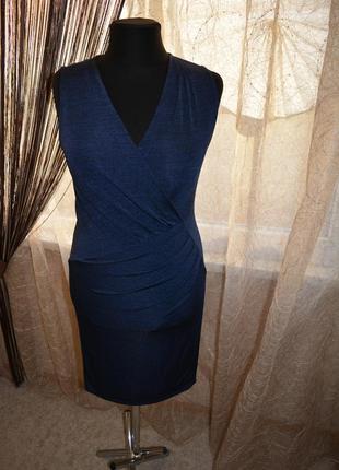 Сексуальное моделирующее трикотажное платье, меланж, с прозрачной спинкой2 фото