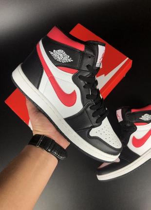 Мужские высокие демисезонные кроссовки nike air jordan 1 retro high og