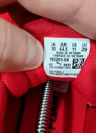 Кроссовки puma Abbigliamento flyer flex оригинал легкие пума спортивные красные7 фото