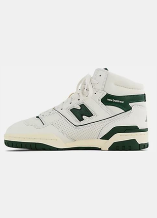 Мужские кроссовки new balance 650r white green.