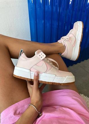 Кроссовки nike sb dunk disrupt “barely rose”