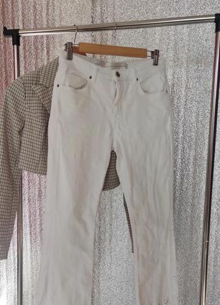 Оригинальные белые джинсы от victoria victoria beckham9 фото