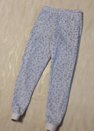 Піжамні теплі флісові штани george" на 8-9 років2 фото
