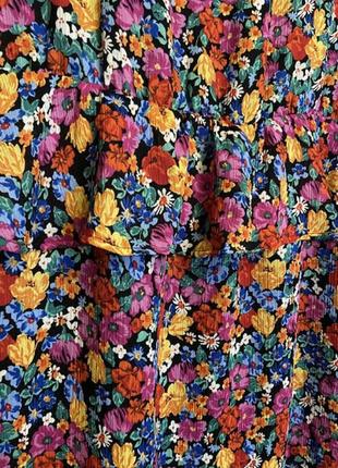 Сукня з баскою в квітковий принт pimkie4 фото