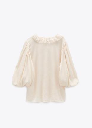 Блуза в винтажном стиле zara4 фото