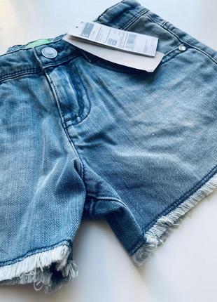 Джинсові шорти benetton, джинсовые шорты5 фото