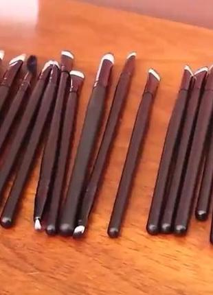 Професійний набір пензликів для макіяжу з 20 пензлів s3 фото