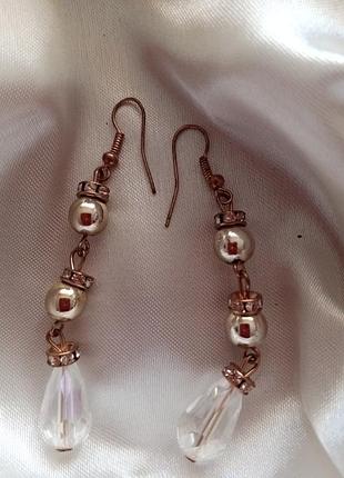Серьги длинные