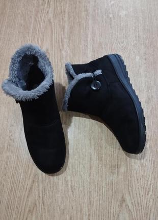 Теплые ботинки cushion-walk полусапожки зимние2 фото