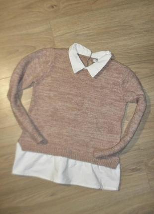 Свитер-обманка, 10-11 лет