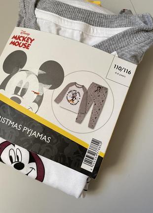 Пижама комплект штаны лонгслив, для мальчика mickey mouse disney 110-116 4-6 лет