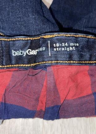 Толстовка и утеплённые джинсы gap, 18-24мес5 фото