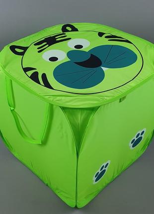 Кошик для іграшок с 36583 (120) 45х46см, в пакеті зелений